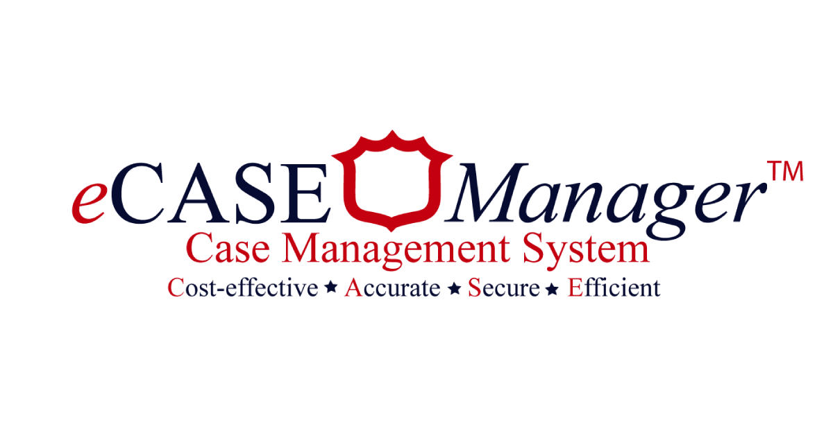 eCASE Manager, Case Management System Logo